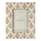5" x 7" Natural Brown & White Etched Palm Trees Tabletop Frame, Treasured Finds by Ashland®